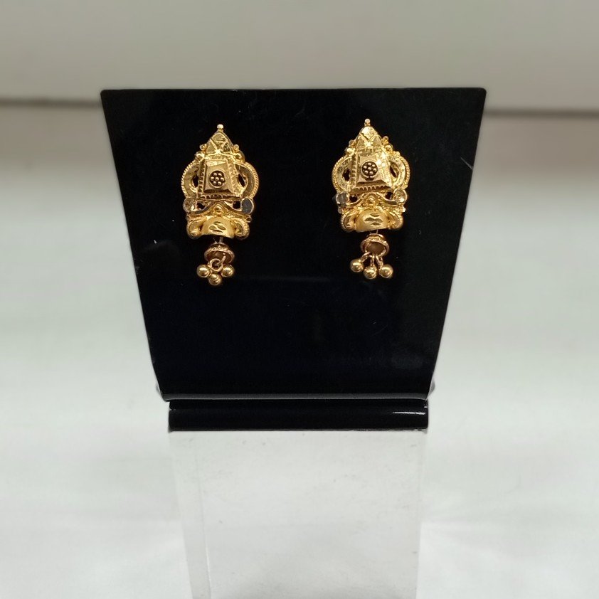 Indian Earring In 22ct Gold - £680.00.00 (SKU:28898)